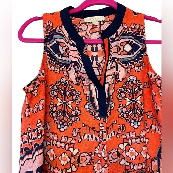 Olive & Oak sleeveless blouse size S - Picture 3 of 5